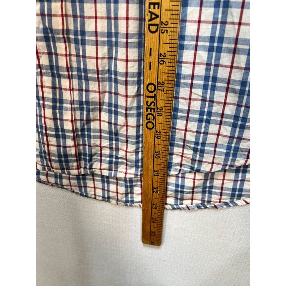 Tommy Hilfiger Men's Button Down Shirt Long Sleeve Size XL Multicolor Windowpane - Picture 9 of 12